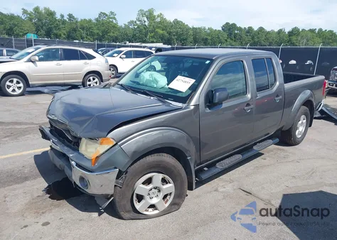 2008 Nissan Frontier Se z USA, uszkodzony, nr VIN 1N6AD09W68C428226